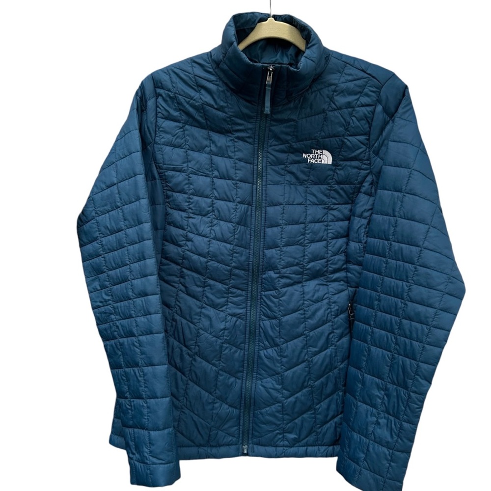 THE NORTH FACE Womens Thermoball Eco Jacket MED Quilt Puffer Full Zip Packable